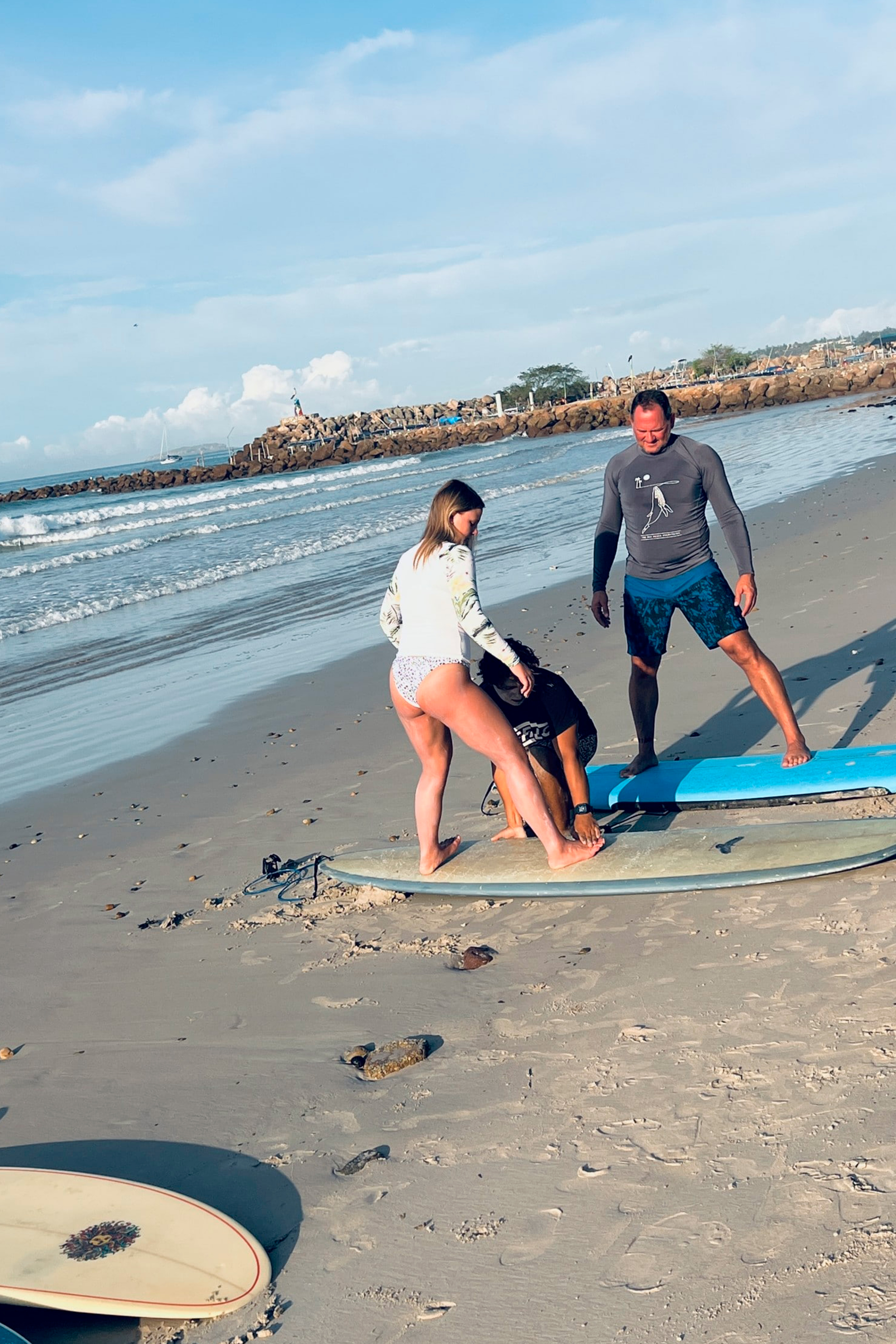 Surf lessons in Puerto Vallarta